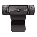 Logitech HD Pro Webcam C920, Widescreen Video Calling and Recording, 1080p Camera, Desktop or Laptop Webcam