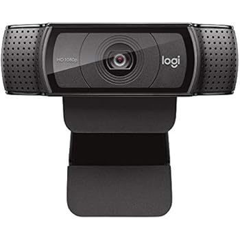 Logitech HD Pro Webcam C920, Widescreen Video Calling and Recording, 1080p Camera, Desktop or Laptop Webcam