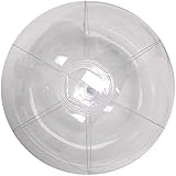 large clear beach ball