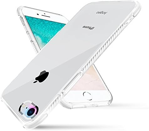 iPhone Xs Case, iPhone X Case, iPhone 10 Case, Hybrid Drop Protection Flexible TPU Back Soft TPE Inlayer Shockproof iPhone Xs/XS Cover Support Wireless Charging Perfect for Apple iPhone Xs/X White