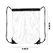 Vorspack Clear Drawstring Backpack Stadium Approved Clear Bag for Sports Event