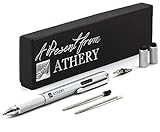 Versatile Stylus Pen Tool - 6 in 1 Pen Multitool with Gift Box - Includes 1 Ballpoint Pen, Universal Stylus, Ruler, 2 x Screwdrivers, Level Gauge - The Perfect Tech Multi-Function Gadget