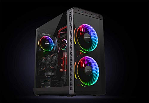 upHere-rainbow-LED-200mm-Computer-Case-Fan-super-Silent-PC-Cooling-Fan-High-Air-Flow-Fan-Case-FanP200CF