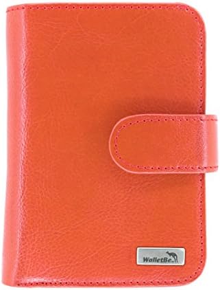 Leather RFID Coin Purse Billfold Accordion