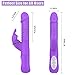 G Spot Rotating Bunny Vibrator with 3 Speeds 7 Vibration Modes for Women, PALOQUETH Waterproof Rotating Rabbit Clitoris Personal Vibrator with Independent Dual Motors for Intense Stimulation
