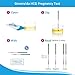 50 Ovulation Test Strips and 20 Pregnancy Test Strips Kit, Combo Ovulation Predictor Kit Pack, Ovulation Tracker, High Sensitivity & Accurate Result for Women Home Testing (50LH + 20HCG)