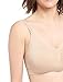 Motherhood Maternity Women's Maternity Seamless Clip Down Nursing Bra, Sandshell, Large