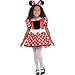 Suit Yourself Red Minnie Mouse Costume for Girls, Size 2T, Includes a Polka Dot Dress and a Mouse Ear Headband with Bow