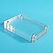 CAIUL Compatible Clear Acrylic Fridge Magnetic Frame, Double Sided Photo Magnet Frame for Fujifilm Instax Mini 8 8+ 9 70 7s 90 25 26 50s Film, 3 pcs