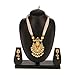 Efulgenz Mothers Day Gift Indian Jewelry Sets for Women Bollywood Jewelry Indian Bollywood Traditional Crystal Kundan Pearl Beaded Wedding Temple Choker Necklace Earrings Jewelry set