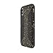 Speck Products Compatible Phone Case for Apple iPhone Xs and iPhone X, Presidio Grip+Glitter Case, Obsidian Black with Gold Glitter/Black