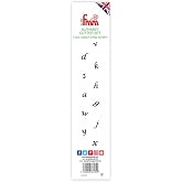 CK Products FMM Lower Case Script Alphabet Tappit Cutter Set - 1/2"
