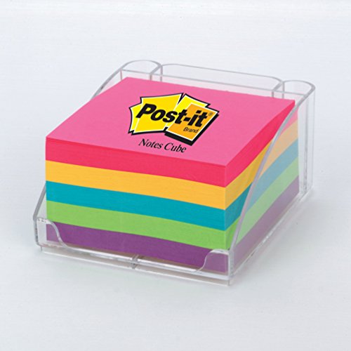 Desk Accessories Workspace Organizers Postit Notes Cube, 3 in x 3 in