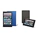 Fire HD 8 Tablet (16 GB, Marine Blue, With Special Offers) + Amazon Standing Case (Charcoal Black)thumb 2