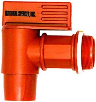 National Spencer Polyethylene Bung Faucet 2" 67 Case of 12 Units