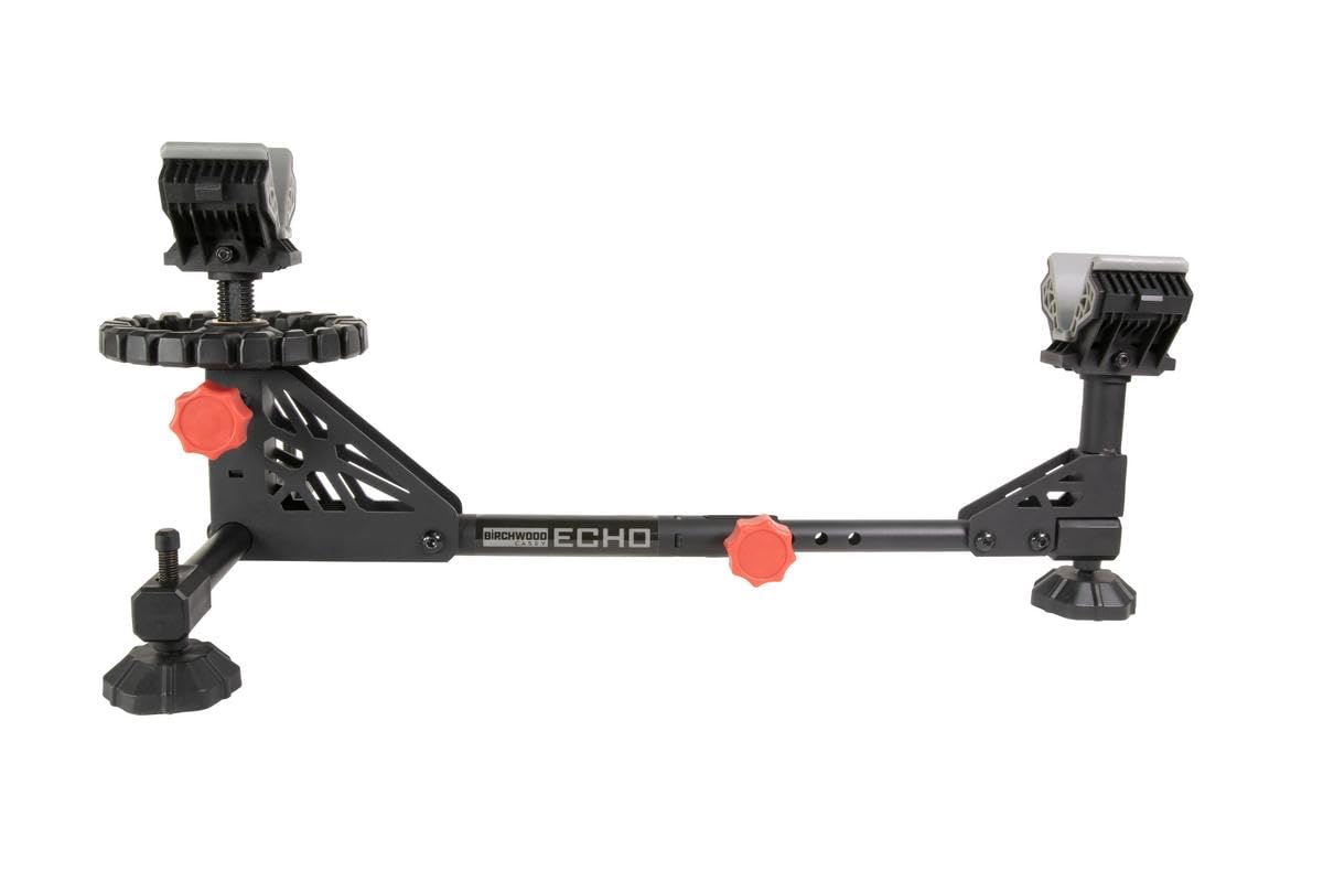 BIRCHWOOD CASEY Echo Durable Adjustable Rifle Shooting Rest with Steel Frame Design & Non-slip Rubber Stock Rest - view 5