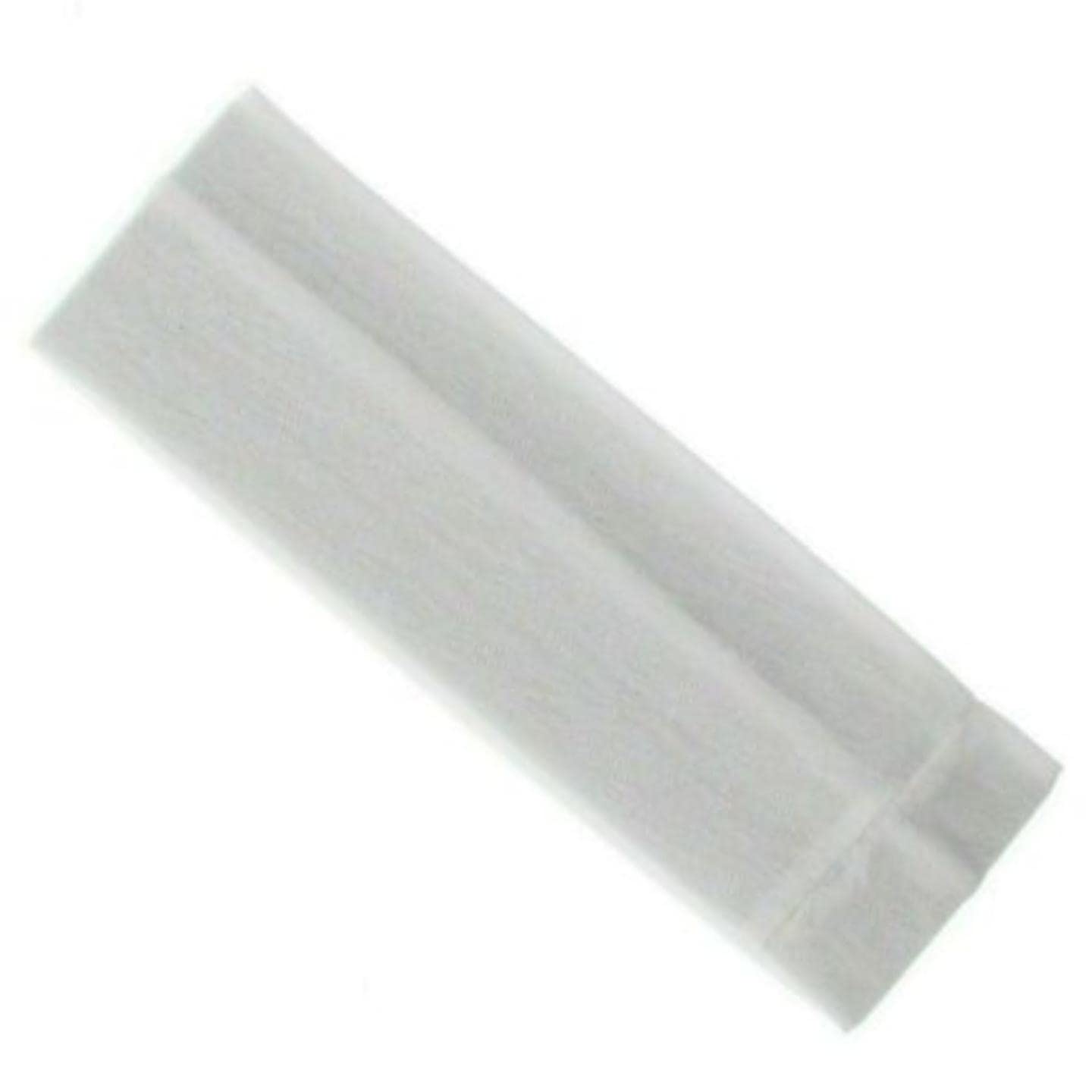 Topkids Accessories Yoga Headband Head Band Kylie Hairband Hair Band Hair Bandeau Stretchy Elastic Gym Sports Fabric For Women, Men and Boys, Girls (7cm / 2.7", White)