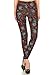 R770-OS Paisley Mosaic Print Fashion Leggings