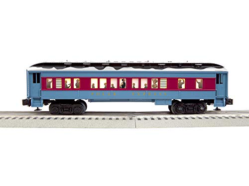 Lionel 684603 The Polar Express Hot Chocolate Car, O Gauge, Blue, Red, Black, White, Gold