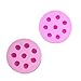 Huaifu Xiaolajiao Blueberry Respberry Molds for Cupcakes Topper Fondant Cake Decorating Ice Cube Baking Tools Chocolate Candy Making Mould 2 packs Icecube Silicone Molds