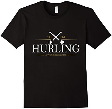 Men's Hurling - A Warrior's Game T Shirt 2XL Black