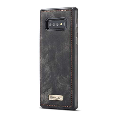 MatureGirl for Samsung S10 Case Magnetic Adsorption Metal Bumper Glass Case Cover Fits Samsung Galaxy S10 6.1 inch (Black) - Thumbnail 5