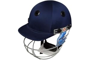 SS Cricket Legend Premium Cricket Helmet, Available in Blue, Green, Black Color - Medium & Large Size Options