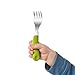 OXO Tot On-The-Go Fork & Spoon Set, Green