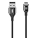 Belkin MIXIT 4-Foot DuraTek USB-C to USB-A Cable (Black)