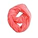 Me Plus Women Cotton Solid Soft Light Weight Loop Circle Neck Wrap Infinity Scarf
