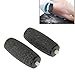 Elever 2Pcs Velvet Smooth Express Pedi Foot File Replacement Roller Head Refills (2 Pieces)
