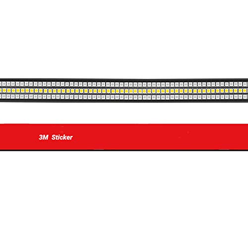 Z8LED 60 Inches Redline Triple LED Tailgate Bar Sequential Turn Signal Amber Full Function Reverse Brake Running Lights for Pickup SUV Jeeps RV Dodge Ram Toyota Chevy GMC
