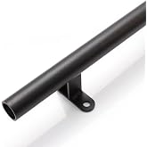 KINMADE 8FT Rolling Library Ladder Extension Hardware Kit | Extend your ladder reach with this sturdy steel extension kit. Smooth rolling, easy to mount, perfect for library or office