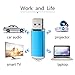 K&ZZ 16GB Flash Drive 10 Pack 16 GB USB Flash Drives Thumb Drive USB Stick 16G Memory Stick USB 2.0 Pen Drive, Multicolored
