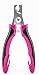 Dudi Cat/Dog Nail Clippers and Trimmer for Small Breed- with Free Nail File - Start Professional & Safe Pet Grooming at Home (Pink)