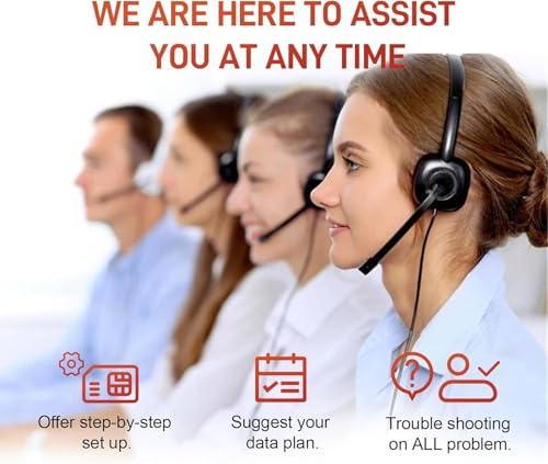 Data SIM Card 50GB 365Days Support Verizon, AT&T and T-Mobile, 4G LTE USA Data Only SIM Card Compatible with Unlocked Security Camera/Router/Mobile WiFi Hotspot/Tablet iot Devices