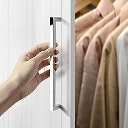 GOBEKOR 25 Pack Cabinet Handles Polished Chrome