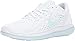 Nike Women's Flex 2017 RN Running Shoe (8 M US, White/Glacier Blue-Blue Tint)