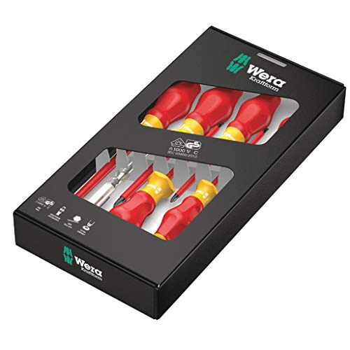 Wera 1160 i/7 Schraubendrehersatz Kraftform Comfort VDE + Spannungsprüfer, 7-teilig, 05031575001 – Bild 3