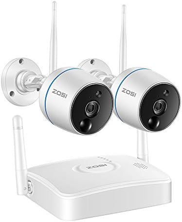 Wireless 5G WiFi Security Camera System – 4MP Outdoor Home Surveillance With Night Vision (4 Cameras)