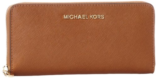 mk brown wallet