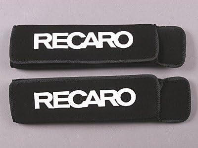 Amazon 正規品 Recaro 純正 シートベルトカバー ブラック シートベルト用品 車 バイク