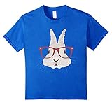 Rabbit Hipster Easter T Shirt for men women teen boys girls