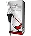 Wine Eccentric Wine Aerator and Wine Aerator Pourer - Great for Red and White Wine. Premium Breather-Decanter Spout Black