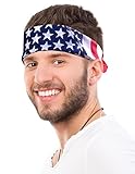 American Flag Bandana Headband USA Bandana USA Apparel USA Clothing Bandana