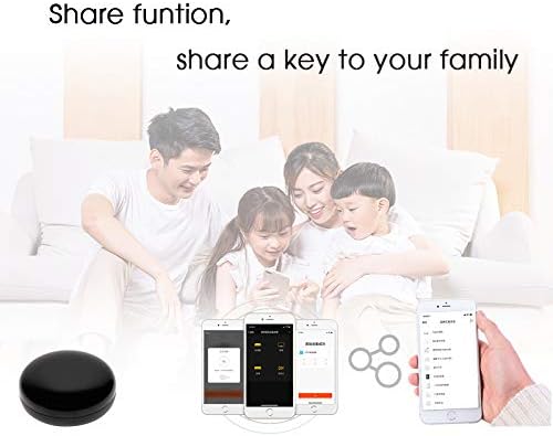WiFi Smart IR Control Remoto por Infrarrojos inalmbrico TV Aire Acondicionado por Smart LifeTuya App Funciona con Alexa Echo Google Home
