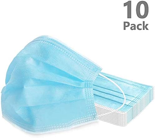 10 Packs Dustproof Equipment for Outdoor (Blue)