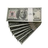 Movie Prop Money $10000, Copy Money Full Print 2 Sided $100 Dollar Bills Stack,Face Money that Looks Real,New Published Thickening for Movies,TV,Videos,Advertising,Training