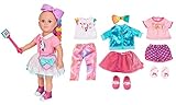 JoJo Siwa Exclusive My Life Doll, Blonde Hair & My Life As 9-Piece JoJo Siwa Doll Outfits Set