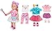 JoJo Siwa Exclusive My Life Doll, Blonde Hair & My Life As 9-Piece JoJo Siwa Doll Outfits Set
